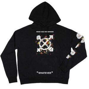 NWT UrbanCooLab G. Easy Mind Has No Gender Black Hoodie - Sizes S, M, L